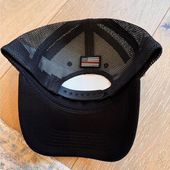 American Flag Trucker Hat OS - Picture 3 of 5